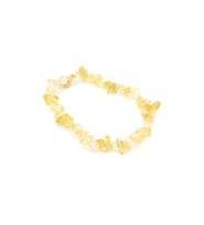DOĞAL KIRIK TAŞ SİTRİN BİLEKLİK 1.KALİTE DOĞAL TAŞ