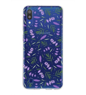 PrintiFy Samsung Galaxy M10 ile Uyumlu 1mm Slim Fit Water Color 3 Baskılı Şeffaf  Kılıf
