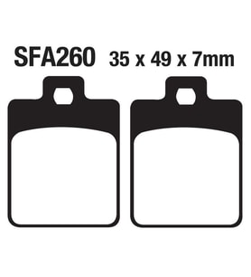 Ön Fren Disk Balatası Sfa260 Vespa Et4 - Lx 125-150 Piaggio Liberty