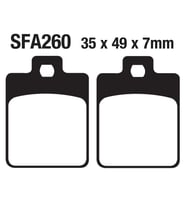 Ön Fren Disk Balatası Sfa260 Vespa Et4 - Lx 125-150 Piaggio Liberty