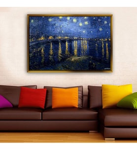 Altın Çerçeveli dekoratif tablo a2047 (Gold)