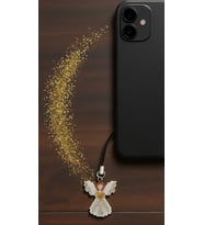 Miyuki Boncuk El Yapımı Melek Telefon Çarmı - Charm 3