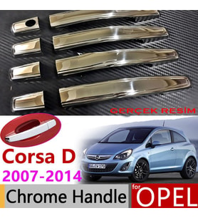 Opel Corsa D Kapı Kolu Kromu Nikelajı