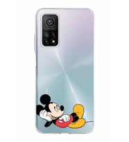 Xiaomi Mi 10 T Pro Uyumlu Kapak Mickey Mouse Tasarımlı Şeffaf Silikon Kılıf