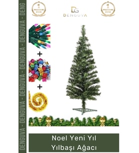 #NoelPaketi Lüks Yılbaşı Çam Ağacı Sık Dallı Kaliteli Ev Ofis Dekorasyon Noel Paketi 110 Cm 110 Dal