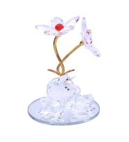 Seta Shine Pirinç Dallı Kuğulu 2li Çiçek 12*10 Cm