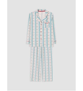 LCW DREAM Ekru Desenli Kadın Pijama Takım