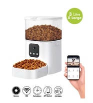 Kiwi Pets Kameralı Akıllı Otomatik Evcil Hayvan Besleyici (Beyaz)