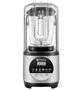 Vosco Profesyonel Soundproof Blender 2 Lt - 1600W Dijital Sessiz Endüstriyel Smoothie & Buz Kırma Makinesi