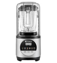 Vosco Profesyonel Soundproof Blender 2 Lt - 1600W Dijital Sessiz Endüstriyel Smoothie & Buz Kırma Makinesi