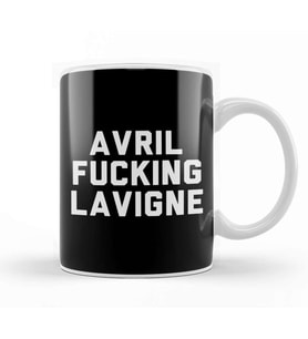 Avril Fucking Lavigne Kupa Bardak Porselen