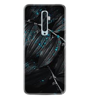 Oppo Reno 2Z 4 Lite 4 Pro 5 6 7 A31 Kılıf Desemli Silikon Foid Green 1643