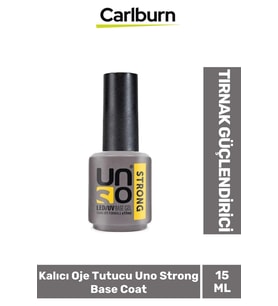 Tırnak Güçlendirici Elastik 48W Cihazlarda Kullanılan Kalıcı Oje Tutucu Uno Strong Base Coat 15 ml