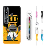 Tecno Spark 6 6 Go 8C 8 Pro 7 7 Pro Kılıf Kablo Koruma Spiral Silikon Cat G 1677
