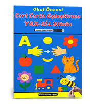 Okul Öncesi Cırt Cırtlı Eşleştirme YAZ-SİL Kitabı