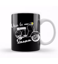 Viva La Vespa Classic Kupa Bardak Porselen
