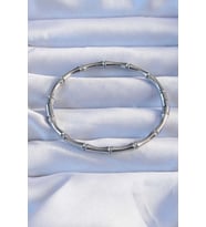 316L Çelik Gümüş Renk Kemik Model Bileklik - TJ-BB6391