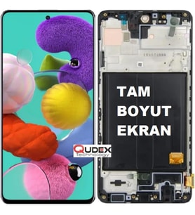 Samsung A51 SM-A515F Lcd Ekran Dokunmatik Çıtalı (Tam Boyut) ml