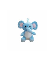 Sevimli Fil Peluş Oyuncak 20 Cm (Çok Renkli)