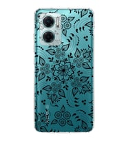 Redmi Note 11e  Kamera korumalı Kapak Nostalji Desen Tasarımlı  Şeffaf Kılıf