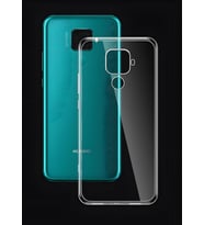 Huawei Mate 30 Lite Kılıf Şeffaf İnce ve Esnek Süper Silikon Kılıf (Renksiz)