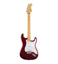 Fender 0266220571 Standard Stratocaster Elektro Gitar (Candy Cola) Akçaağaç Klavye Canlı Kırmızı Renk ve Klasik Strat Sesi