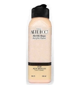 Artdeco 140Ml Açık Mercan Akrilik Boya 3038