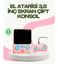 Northcity 666 Oyunlu Retro Game Console – TV ve Çift Gamepad Desteği ile Nostaljik Maceraların Keyfini Çıkarın