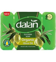 Dalan Gliserinli Bakım Sabunu Organik Zeytinyağı 4X150 Gr