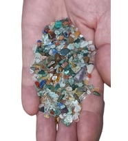 50 Gram Karışık Doğal Taşlar, Deliksiz Minik Parçalar 106-2