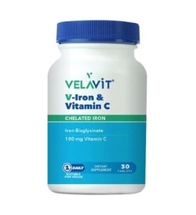 Velavit V Iron Vitamin C 30 Tablet