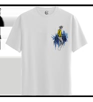 Yellow Mood - %100 Pamuklu Erkek Beyaz Tişört - Premium Quality (Siyah - Beyaz)