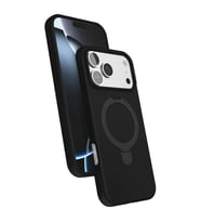 Apple İphone 17 Pro Max Regal Magsafe Standlı Kapak - Siyah