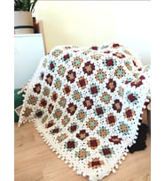 Kadife Bebek Battaniyesi,  El Yapımı Tığ İşi Bebek Battaniyeleri, Küçük TV Battaniyesi,  Örgü Diz Battaniyesi,  Kemzey Handmade Örgüleri (Beyaz)