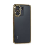 Xiaomi Redmi 13c Kılıf Razer Lensli Silikon - Gold