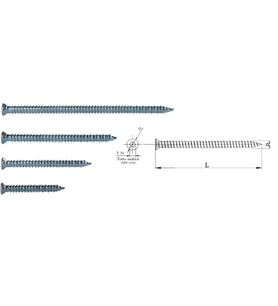 Buldex Vida 7,5X100 Dubelsiz Vida 10 Cm 10 Adet