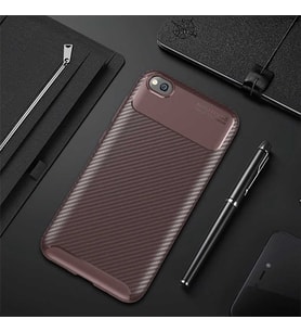Lexroo Xiaomi Redmi Go Kılıf Negro Silikon Kılıf - Kahverengi