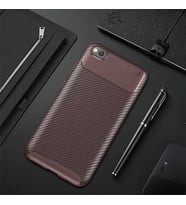 Lexroo Xiaomi Redmi Go Kılıf Negro Silikon Kılıf - Kahverengi