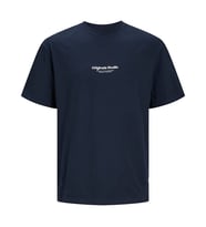 Jack & Jones 12240121 Jorvesterbro Tee Ss Crew Neck Noos Lacivert