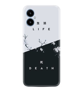 X5 Kılıf Resimli Desenli Baskılı Silikon Life And Death 1339