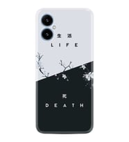 X5 Kılıf Resimli Desenli Baskılı Silikon Life And Death 1339