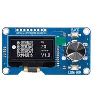 1.3 Inch Beyaz Oled Modül Ec11 Rotary Encoder 2 Buton 3.3V SH1106 128x64 Piksel IIC I2C Seri 1.3”