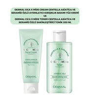 Dermal Cıca X Mide Centella Asiatica Özlü Yüz Kremi ve Tonik