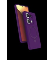 Pilelistore   Xiaomi Redmi Note 13 Pro 4G Regal Magsafe Standlı Kapak - Derin Mor