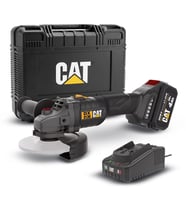 CAT DX3130 18Volt/4.0Ah 125mm Tek Akülü Kömürsüz Profesyonel Avuç Taşlama