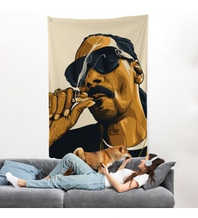 Snoop Dogg Duvar Örtüsü-7840