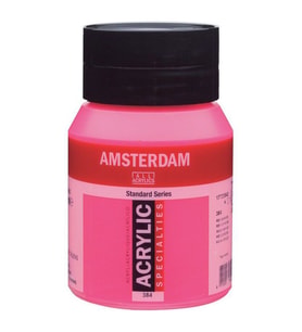 Talens Amsterdam Akrilik Boya 500 ml. 384 Reflex Rose 