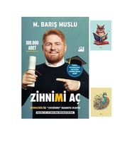 Zihnimi Aç - Barış Muslu - Doğan Kitap (2 NOT DEFTERLİ)