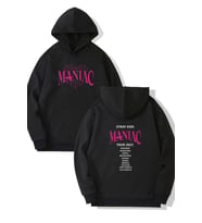 Stray Kids Pink Maniac Ön-Arka Baskılı Kapşonlu Sweatshirt