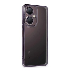 Vivo Y27 Kılıf Razer Lensli Silikon - Mor